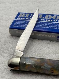 Bulldog 1995 Muskrat Pattern 2 Blade Pocket Knife Made In Solingen Germany