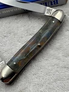 Bulldog 1995 Muskrat Pattern 2 Blade Pocket Knife Made In Solingen Germany