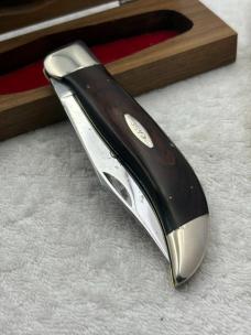 Case XX 1973 P172 Buffalo In Original Presentation Walnut Box Made In USA