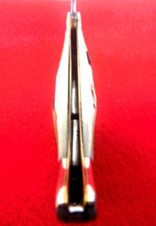 weekend sale KABAR 1986 5-1/2" EVEN STAG CLASP CLUB KNIFE UNUSED FROM STORAGE WELL CARED FOR