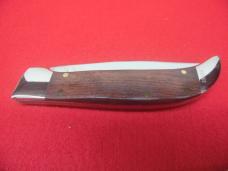 weekend sale KABAR 1988 5-1/2" SMOOTH BROWN WOOD CLASP CLUB KNIFE UNUSED WELL CARED FOR