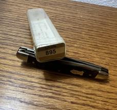 VINTAGE '73-'79 SCHRADE NY USA 895 POCKET KNIFE & 895 VIEW TUBE BOX - NOS
