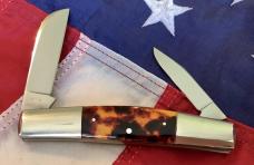 Marbles Gladstone, MI One of 200 -Classic Congress Knife w/ Tortoise Handles -NOS in Orig box