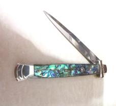 "EXTREMRLY NICE" AND HARD TO FIND.AN 11"AGA CAMPOLIN MALTEASE BEAUTIFUL ABALONE HANDLES."NEW"