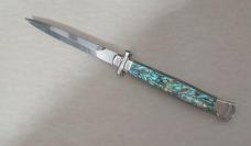"EXTREMRLY NICE" AND HARD TO FIND.AN 11"AGA CAMPOLIN MALTEASE BEAUTIFUL ABALONE HANDLES."NEW"