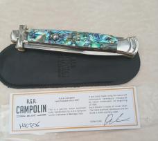 "EXTREMRLY NICE" AND HARD TO FIND.AN 11"AGA CAMPOLIN MALTEASE BEAUTIFUL ABALONE HANDLES."NEW"