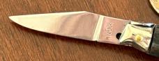 Rare Miniature Keychain 1950’s Fish Switchblade Knife, Maniago Italy, Unused