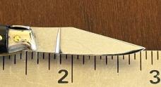 Rare Miniature Keychain 1950’s Fish Switchblade Knife, Maniago Italy, Unused