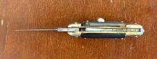 Rare Miniature Keychain 1950’s Fish Switchblade Knife, Maniago Italy, Unused