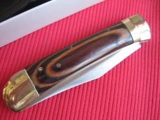 Vintage Folding Hunter Leverlock Switchblade Knife - New Old Stock!