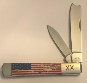 In Original Box 2024 Case US Flag Razor