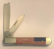 In Original Box 2024 Case US Flag Razor