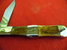KABAR 1984 BONE COKE BOTTLE LIMITED EDITION CLUB KNIFE UNUSED FROM STORAGE sale ends monday a.m.