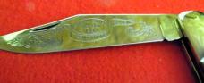 KABAR 1984 BONE COKE BOTTLE LIMITED EDITION CLUB KNIFE UNUSED FROM STORAGE sale ends monday a.m.