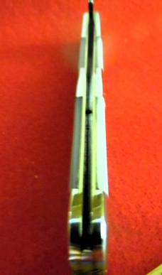 WEEKEND SALE - KABAR 1985 CIGAR PEARL COKE BOTTLE LIMITED CLUB KNIFE UNUSED FROM STORAGE 