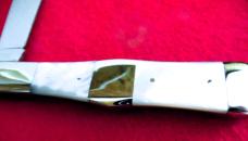 WEEKEND SALE - KABAR 1985 CIGAR PEARL COKE BOTTLE LIMITED CLUB KNIFE UNUSED FROM STORAGE 