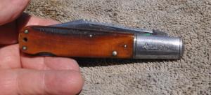 Remington Circle Stamp R 1630 1924-33 Saw Cut Bone Saw Tooth Top Lock Very Close To Mint