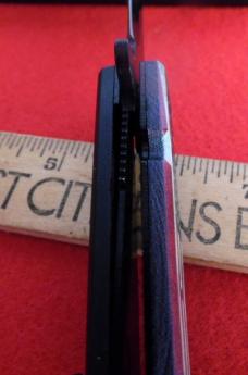 ELITEDGE TRUSTED BRAND AMERICAN FLAG SPRING ASSIST KNIFE IN BOX UNUSED FROM STORAGE 