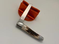 VINCENZO BALISTRERI CUSTOM RWL 34 SERPENTINE LAMBSFOOT KNIFE EXQUISITE WORK