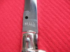 Rare MELLA Brand Italian 1950's Picklock Stiletto Switchblade Knife