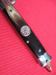 Rare MELLA Brand Italian 1950's Picklock Stiletto Switchblade Knife