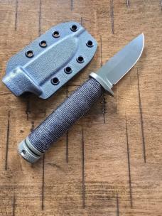 TekLine P.A.C.K. Lite Hollow Handle Survival Knife Compas, Kydex Sheath Wilson Custom Knives