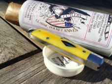 Great Eastern Cutlery 141118  Lick Creek Boys Knife Smooth Yellow Bone