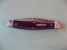 GREAT EASTERN NORTHFIELD 811224 COON SKINNER SMOOTH VIOLET CATTLE BONE