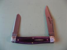 GREAT EASTERN NORTHFIELD 811224 COON SKINNER SMOOTH VIOLET CATTLE BONE