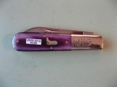 GREAT EASTERN 832125SS BOOMTOWN BARLOW SMOOTH PURPLE CAMEL BONE #1