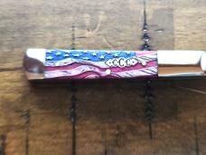Case XX Vintage Flag Razor 2024 (1 of 350) 6100RAZ SS Natural Bone Knife