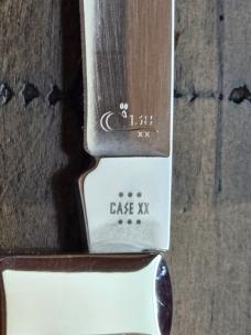 Case XX Vintage Flag Razor 2024 (1 of 350) 6100RAZ SS Natural Bone Knife