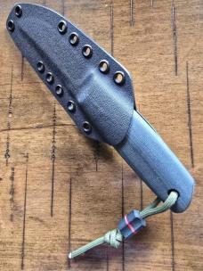 Aleksandr Afonchenko Custom Full-Size Hi-Tech Puukko – N690Co Steel – Micarta Handle – Kydex Sheath