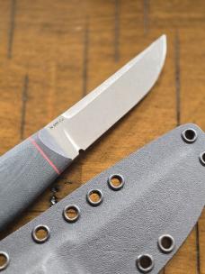 Aleksandr Afonchenko Custom Full-Size Hi-Tech Puukko – N690Co Steel – Micarta Handle – Kydex Sheath