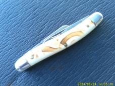 Schrade Walden 896K Butter & Molasses Stockman Knife