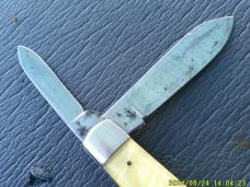 Camillus Cut Co 4 line Cracked Ice Jack Knife Crowell Apprentice