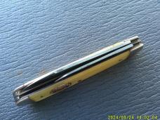 Camillus Cut Co 4 line Cracked Ice Jack Knife Crowell Apprentice