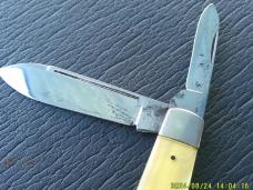 Camillus Cut Co 4 line Cracked Ice Jack Knife Crowell Apprentice