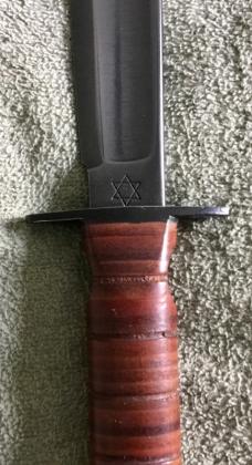 J. NOWILL & SONS, SHEFFIELD, ENGLAND ISRAELI COMMANDO KNIFE