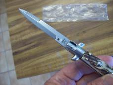 Italian 7 Inch Picklock Dolphin Maniago, Italy Gen. Stag/Antler UNUSED Beauty!