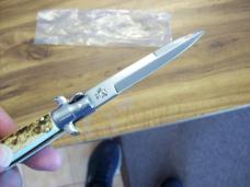 Italian 7 Inch Picklock Dolphin Maniago, Italy Gen. Stag/Antler UNUSED Beauty!