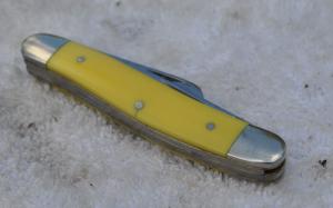 Case Case Stockman Delrin 3318 HE 10 Dot 1980 Mint Mirror Polished Blades Checks At Center Oin
