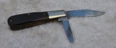 Case Barlow 2 Blade Slab Delrin Factory Mint 62009 1/2 Tang stamp Both Blades Snap Tight