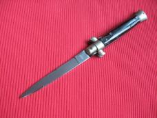 Vintage Italian "INOX IMPORT" 1960's Transitional 9" Horn Stiletto Switchblade 