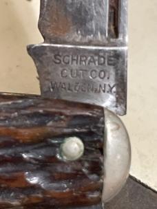 Schrade cut co Walden whittler with file EDC 