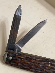 Schrade cut co Walden whittler with file EDC 