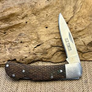 Schrade Old Timer opt17-63 Lockback Single Blade Folding Pocket Knife 20
