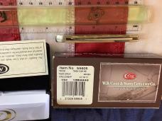 Exotic Case xx 2017 (TB EX1028 SS) w/ Beautiful Unique Giraffe Bone Handles -NOS in orig hard box
