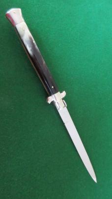 RARE c. 1960's CHAPEL NICE France 28cm (11") Stiletto Brazilian Cow Horn MINT !