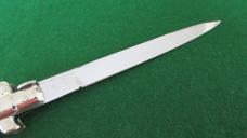 RARE c. 1960's CHAPEL NICE France 28cm (11") Stiletto Brazilian Cow Horn MINT !